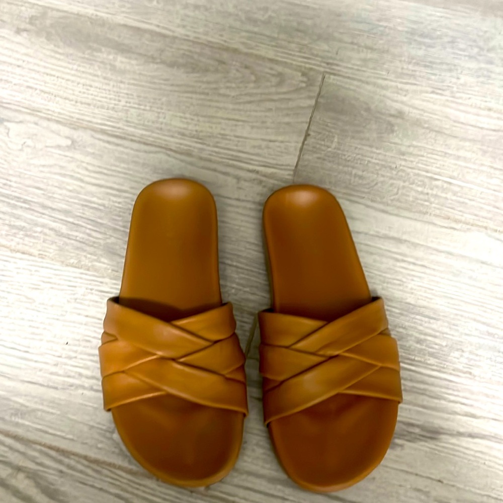 Seychelles Leather Slides
